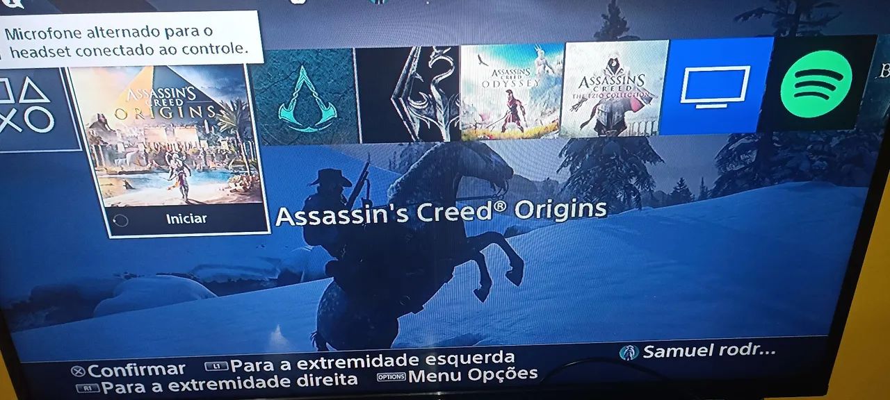 PS4 usado com variedade de jogos mídia digital 