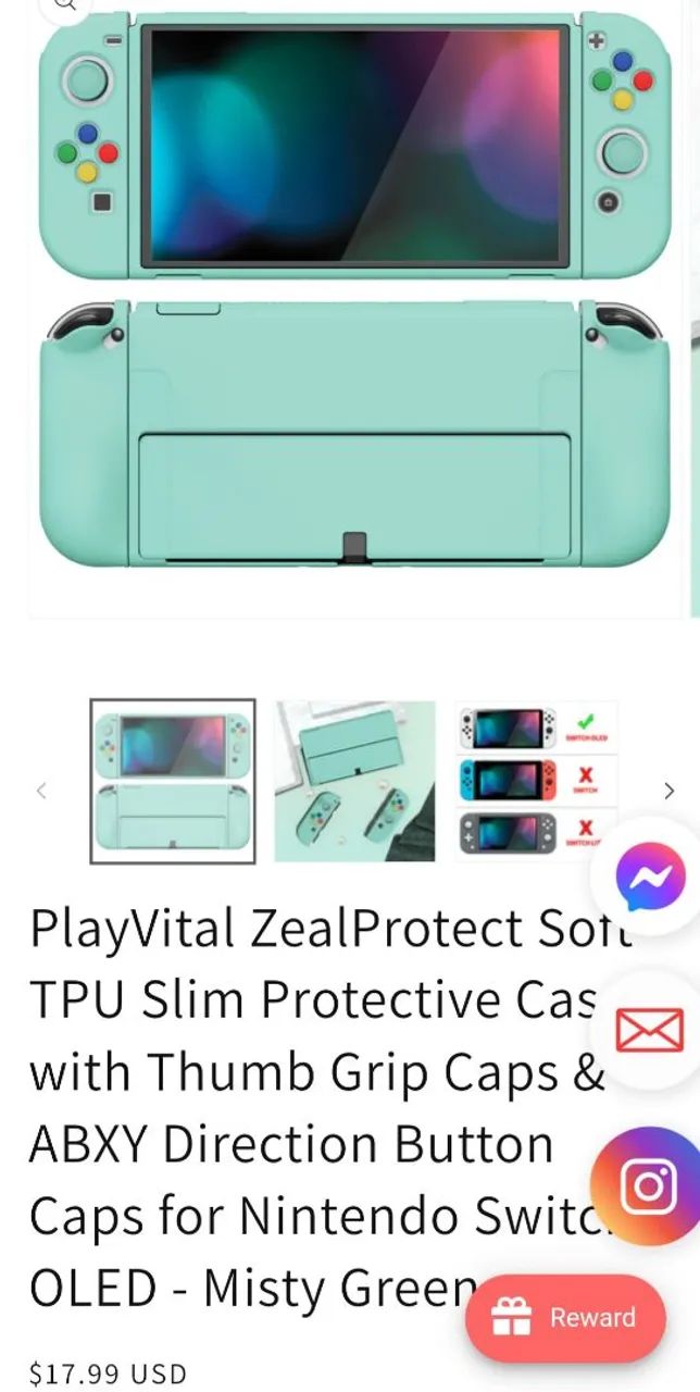 Capa da PlayVital para Nintendo Switch OLED - Foto 3