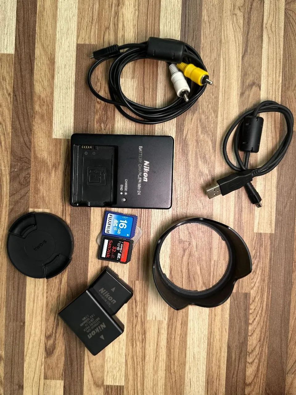 Nikon D3200 + 2 Lentes (18-55mm VR e Sigma 18-200mm) Kit Completo - Foto 3