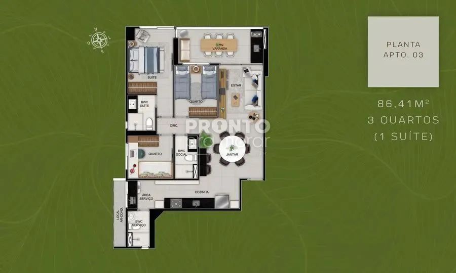 Apartamento Verdano , unidade não informado 201, Boa Viagem - Foto 2
