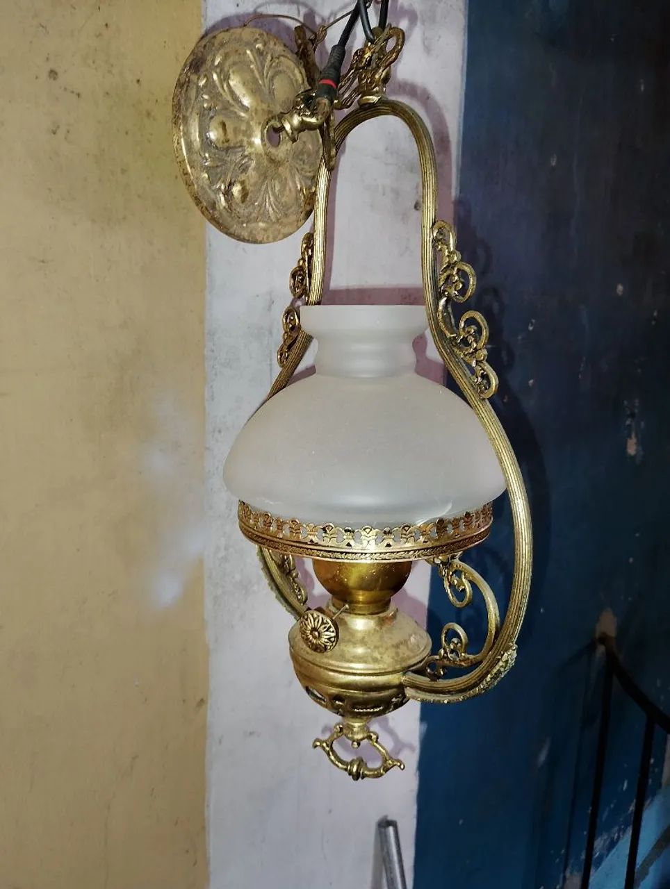 Luminária antiga - Foto 2