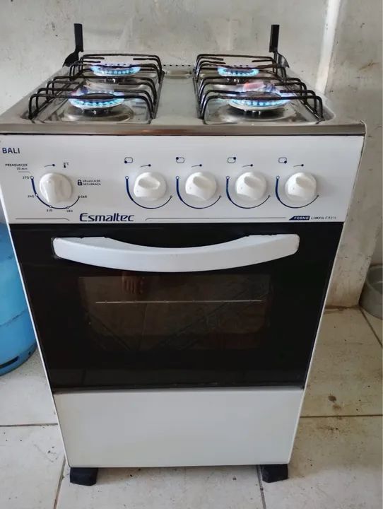 FOGÃO SUPER CONSERVADO - ENTREGO  - Foto 4