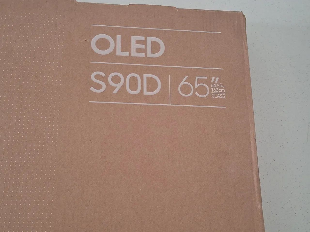 Caixa de tv 65 polegadas com isopor - Foto 3