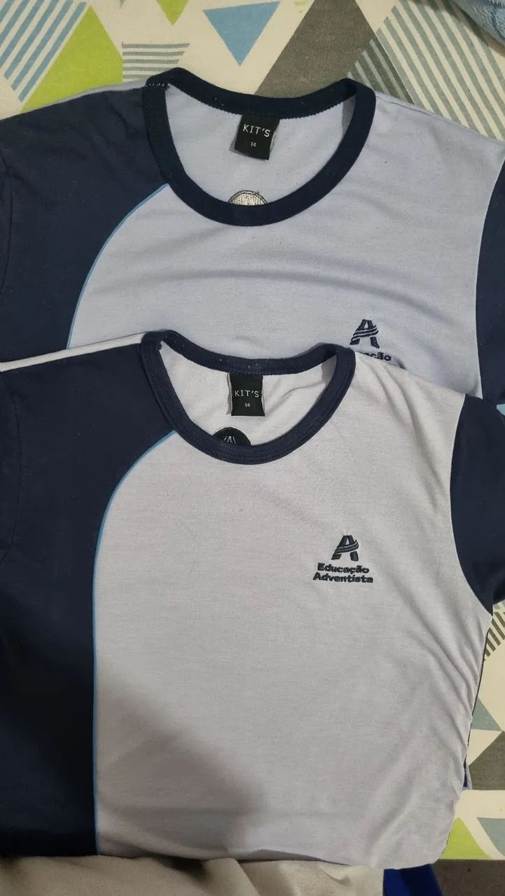 Camisas Kit's - Uniforme Escolar