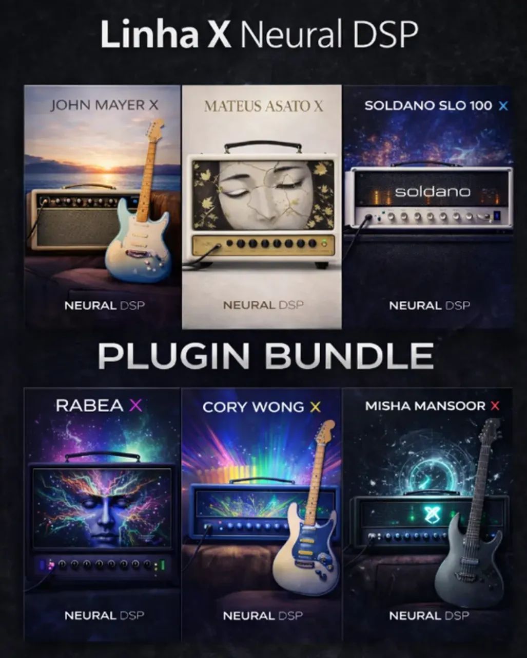 Pack Plugins Guitarra Neural Dsp