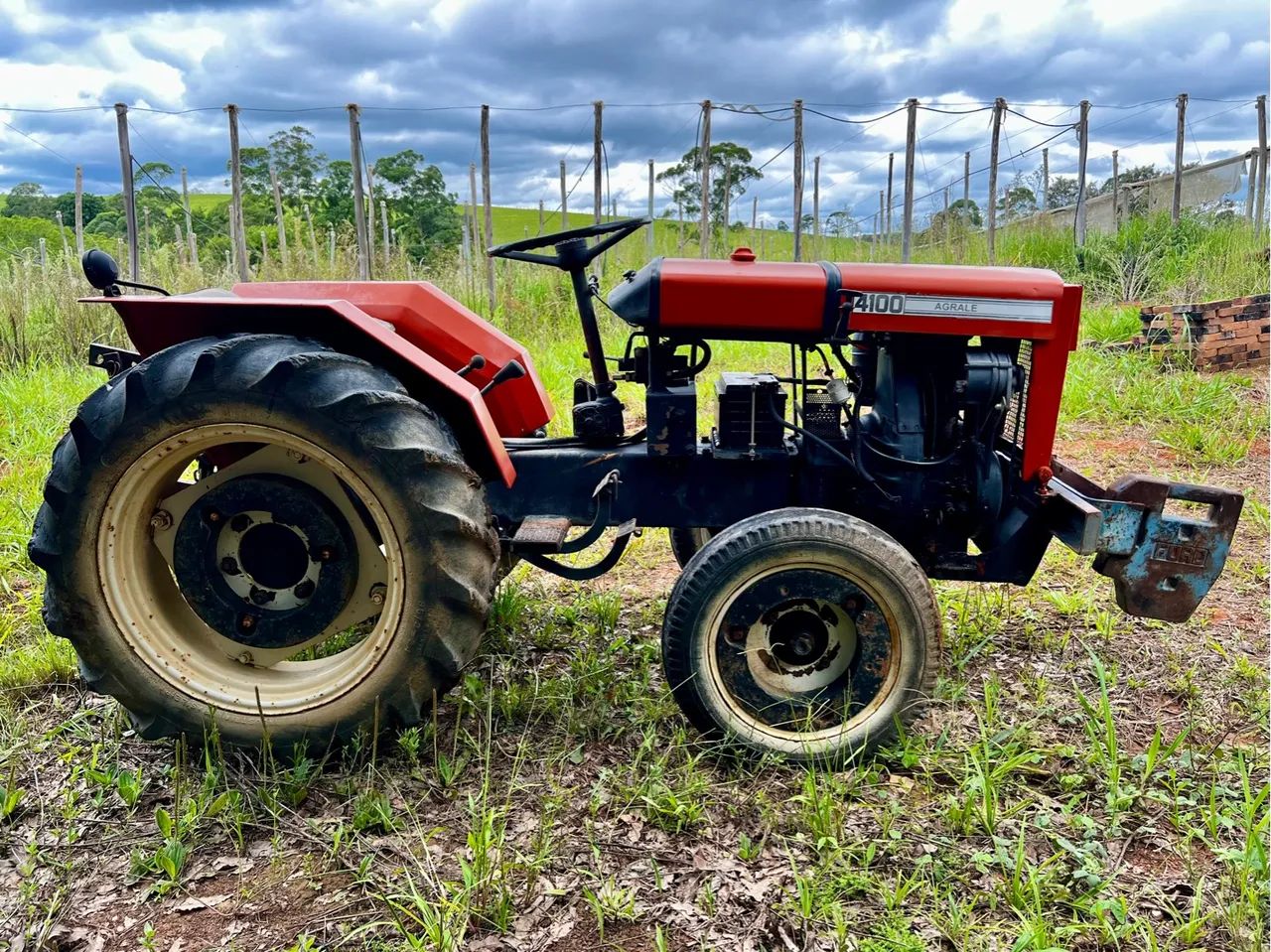 Trator Agrale 4100 com sistema hidráulico  - Foto 6