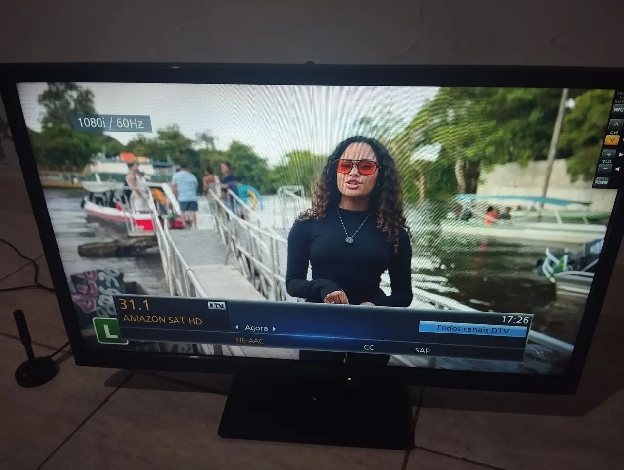 TV Panasonic 32 polegadas (Não é smart)