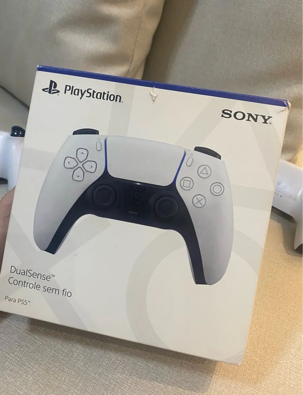 2 Controles PS5 Originais + 1 Caixa - R$ 220 no Pix ou Dinheiro - Foto 5