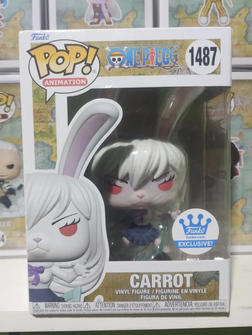Funko Pop One Piece Carrot 1487 Exclusivo