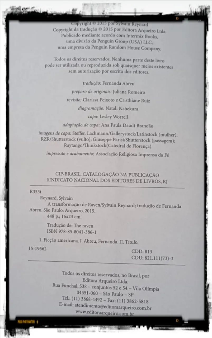 Livro: A transformação de Raven (Noites em Florença - Livro 1)  - Foto 3