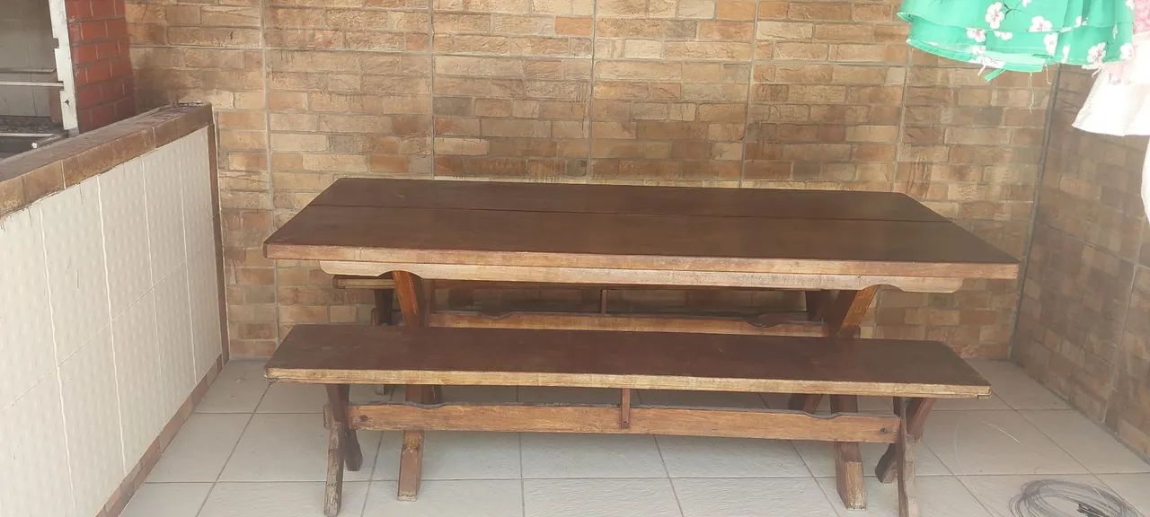 Mesa rústica 