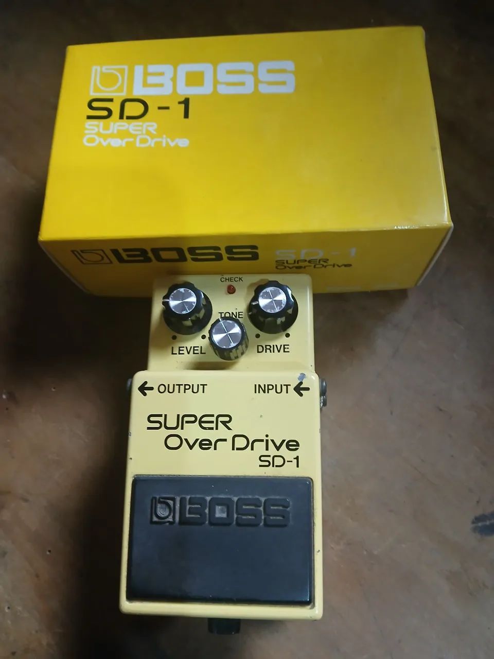 Pedal Boss SD-1 Super Overdrive - Instrumentos musicais