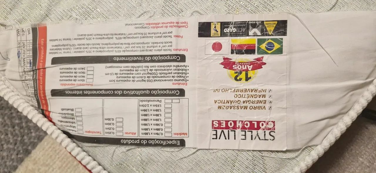 Colchão com aquecimento e controle - Foto 3
