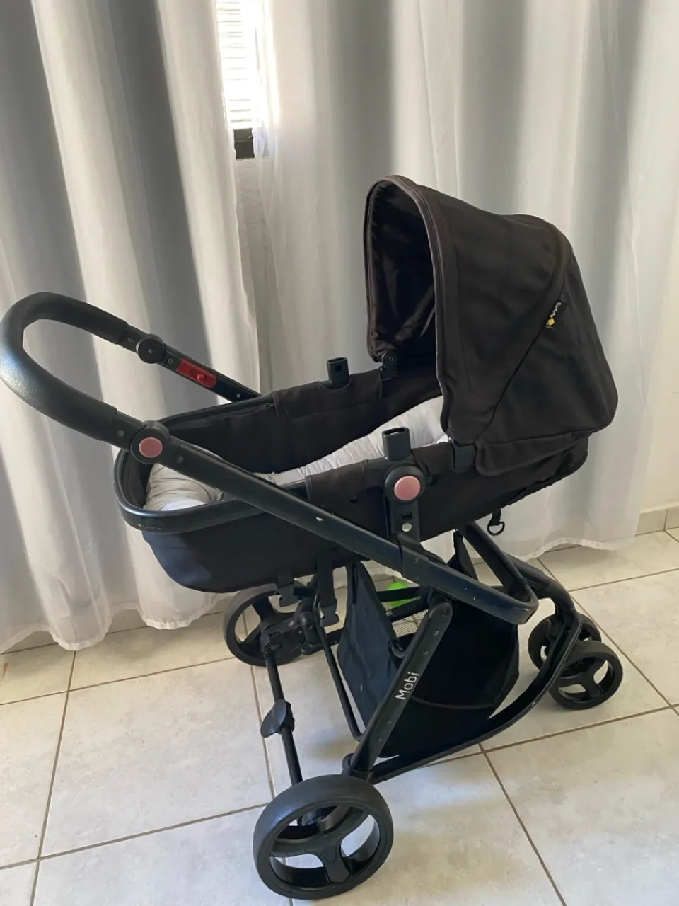 Carrinho de bebê Safety 1st, Travel System Mobi NV Trio, , Full Black