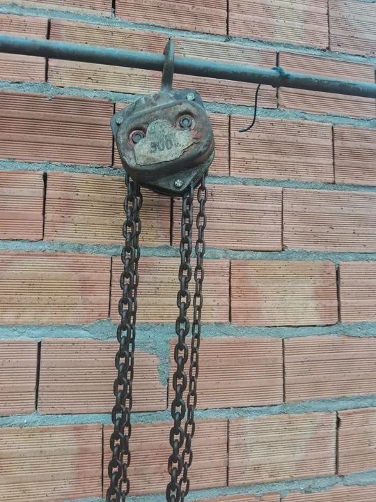 Talha manual com corrente 500k