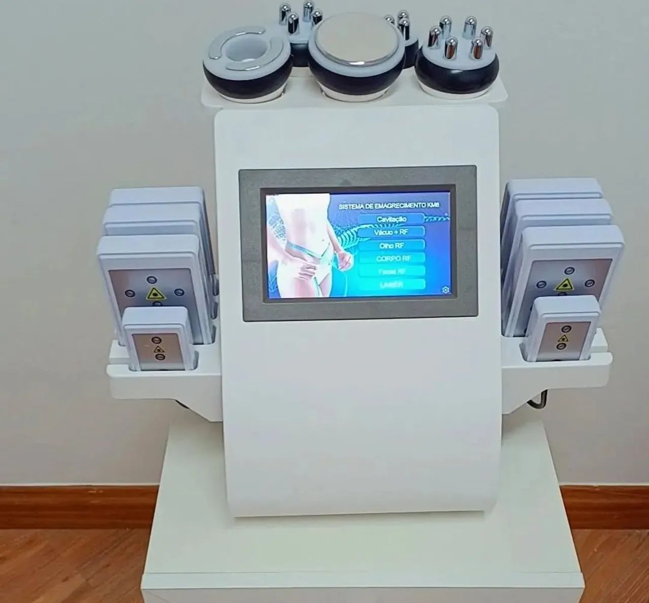 Aparelho de estética lipo cavitação 6 em 1