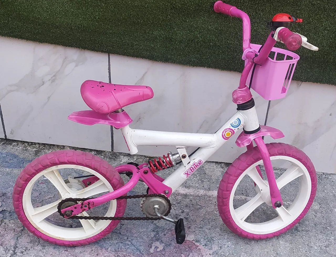 Bicicleta aro 14 feminina - Foto 3