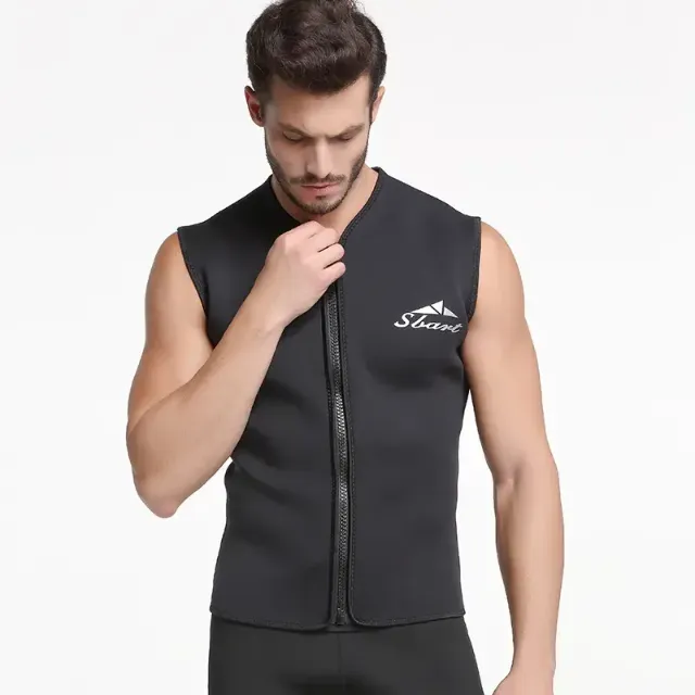 Colete natação mergulho Sbart Neoprene 5mm flutuador