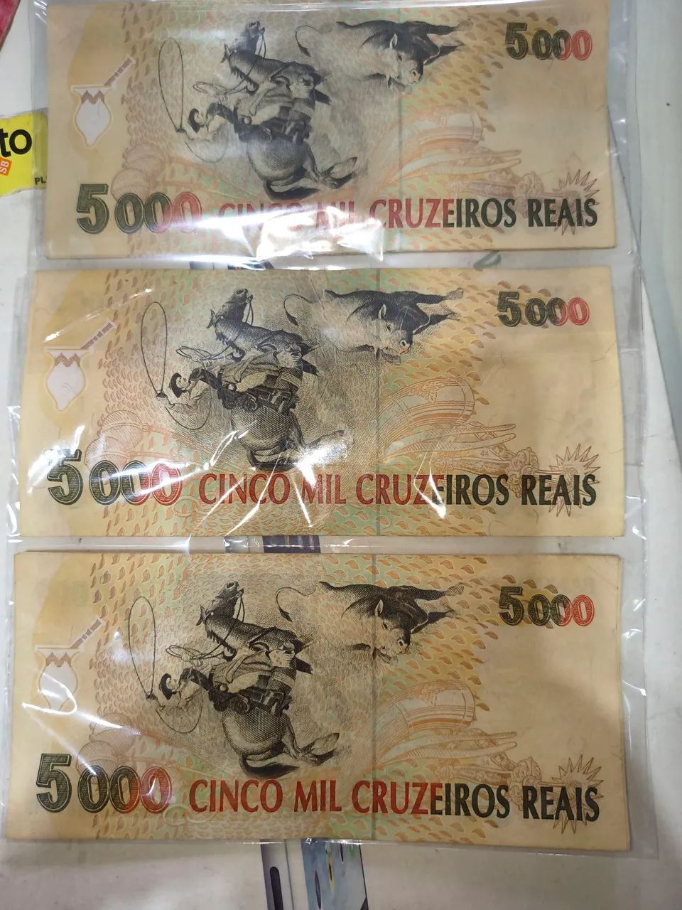 Notas de 5000 cruzeiros  - Foto 2