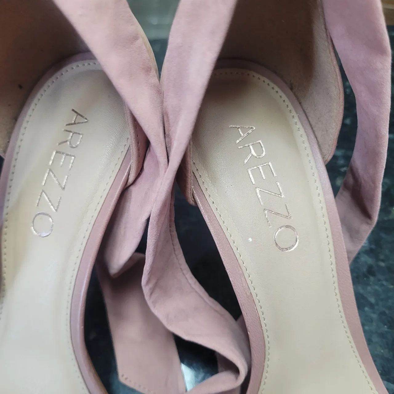 Sandálias rosa Arezzo 37 - Foto 4