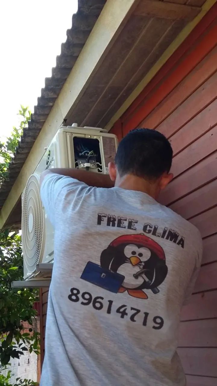 Instalação de ar condicionado 
