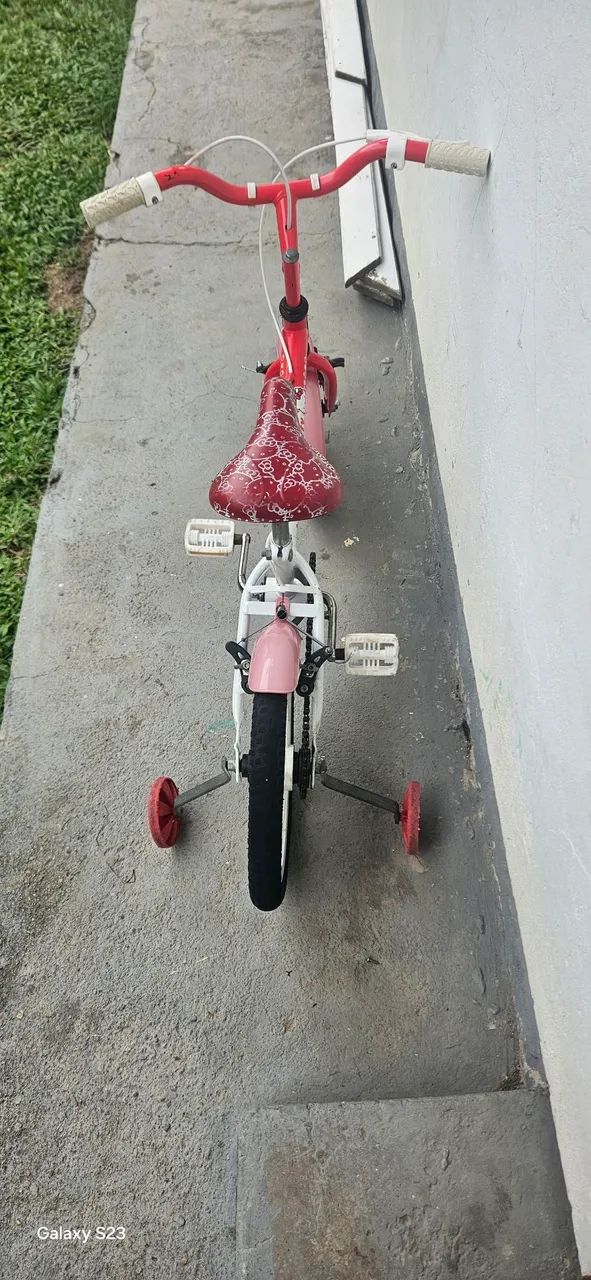 Bicicleta Hello Kitty Caloi aro 16 - Foto 5