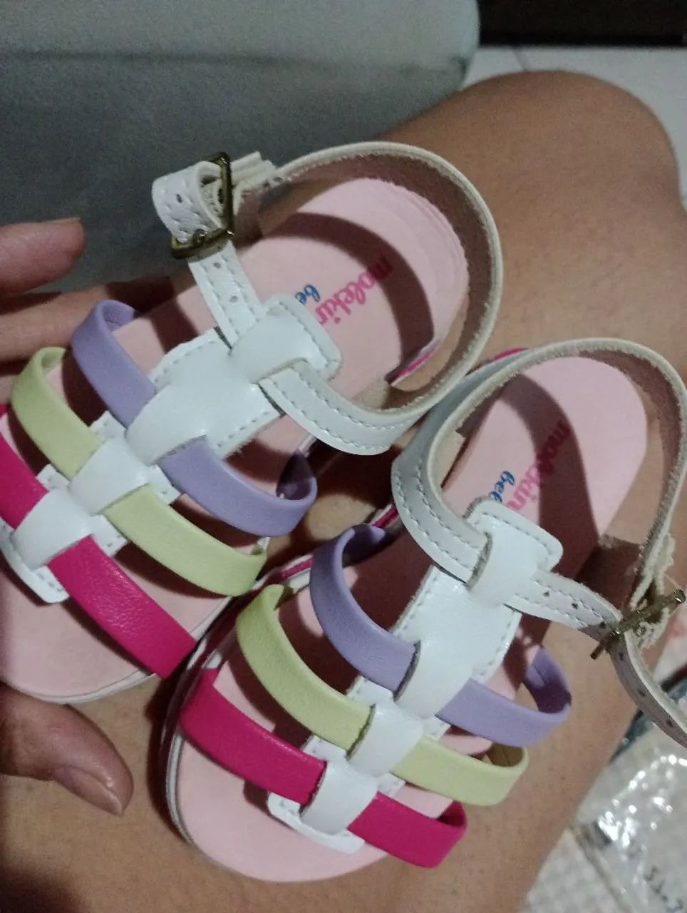 Kit de Sapatos Infantis - Sandálias, Tênis e Sapatilhas,todos marca Molekinha - Foto 5