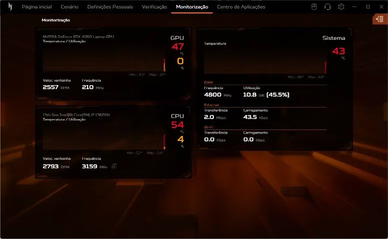 Notebook Gamer - Acer Nitro V - I7 13TH - RTX 4060 - Foto 2