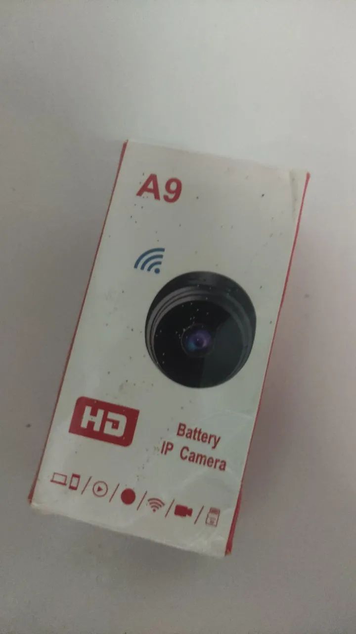 Câmera IP A9 HD - Segurança e praticidade!