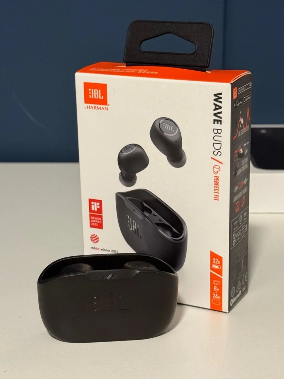 Fone de Ouvido Bluetooth JBL Wave Buds - Foto 4