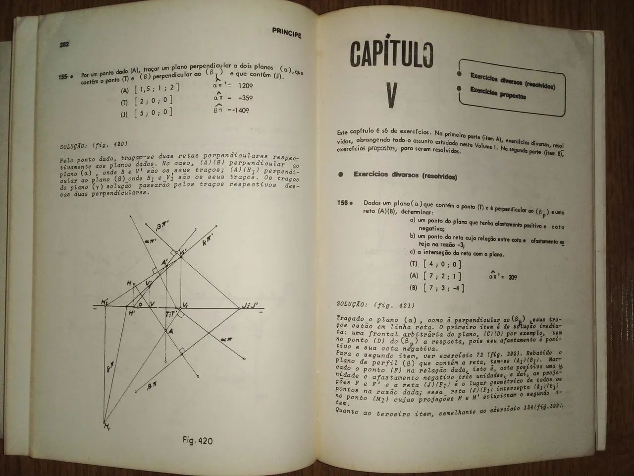 Noções de Geometria Descritiva Volume 1 - Alfredo dos Reis Príncipe Júnior    - Foto 5