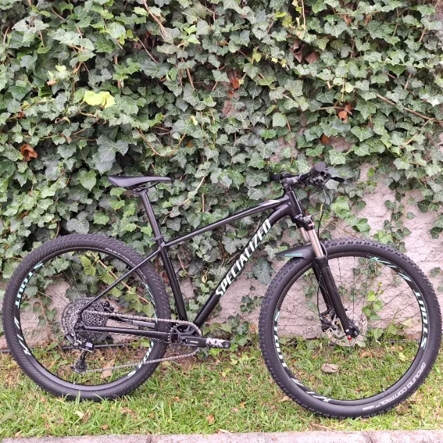 Bicicleta Seminova MTB Aro 29 Specialized Rockhopper Cinza Tamanho M