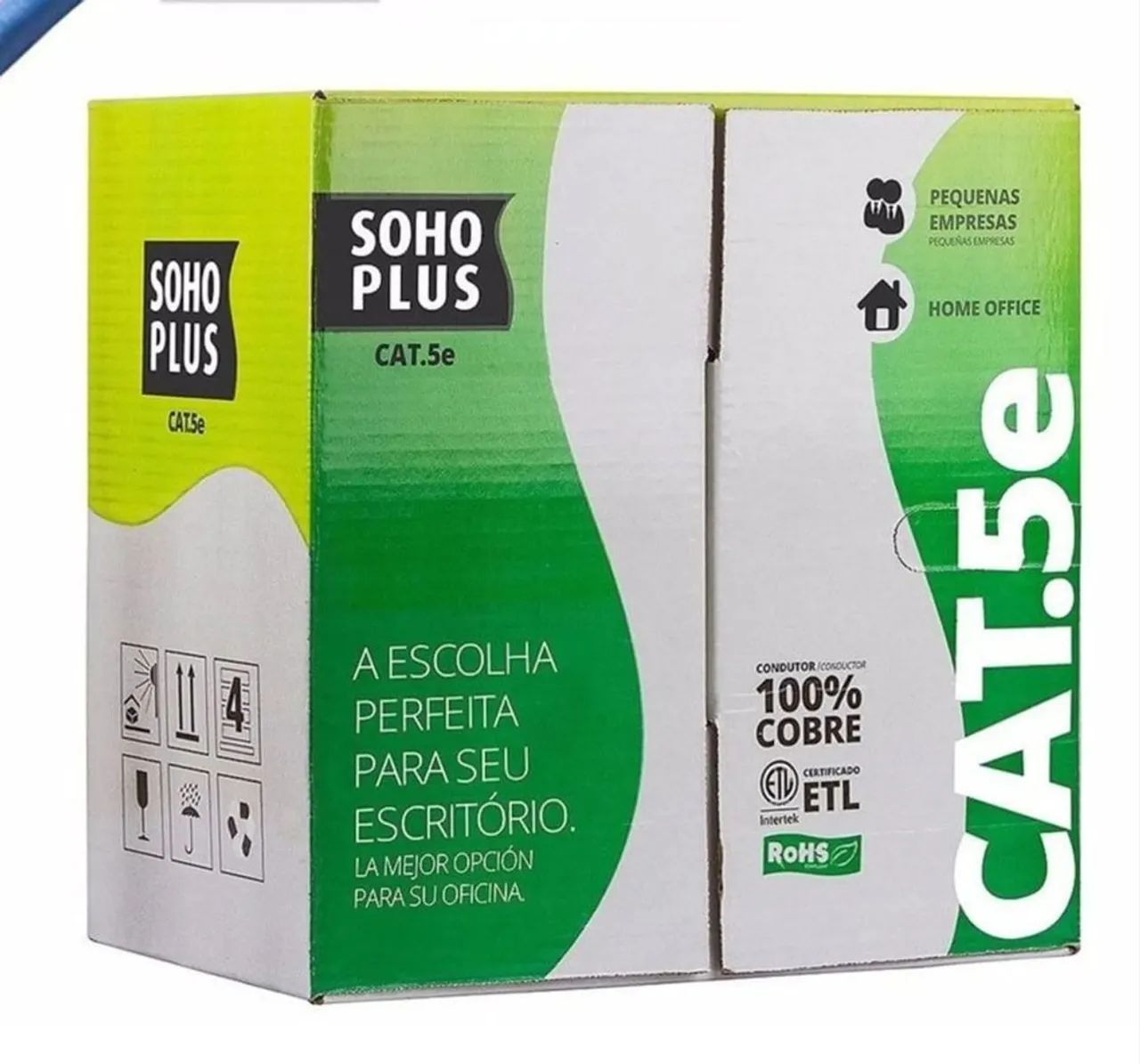 Caixa de cabo CAT 5E Soho plus