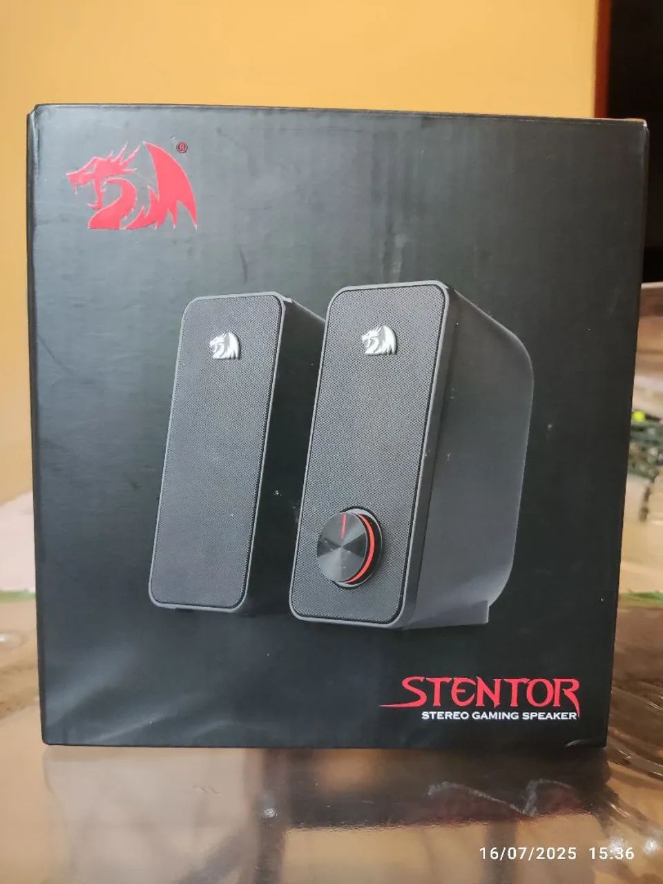 Caixa de Som Gamer Redragon Stentor