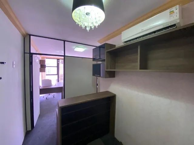 Vendo Sala (30m²) rua do sol centro mobiliada (oportunidade), com divisória para recepção. - Foto 5