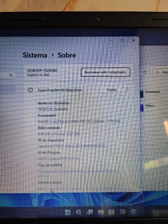 Notebook Dell i5 7° 8gb DDR4 SSD 240gb Bateria 5h - Foto 2