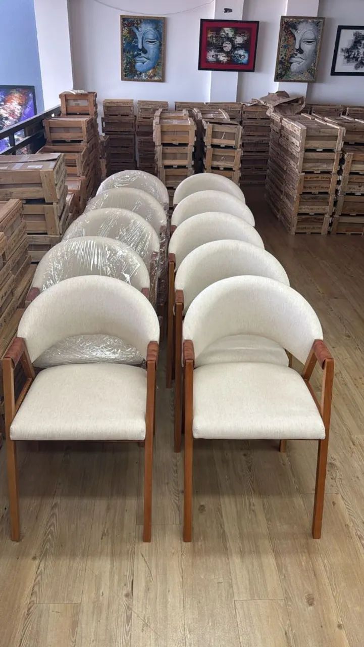 Cadeiras tipo poltrona a pronta entrega temos mesas e cadeiras a pronta entrega  - Foto 2