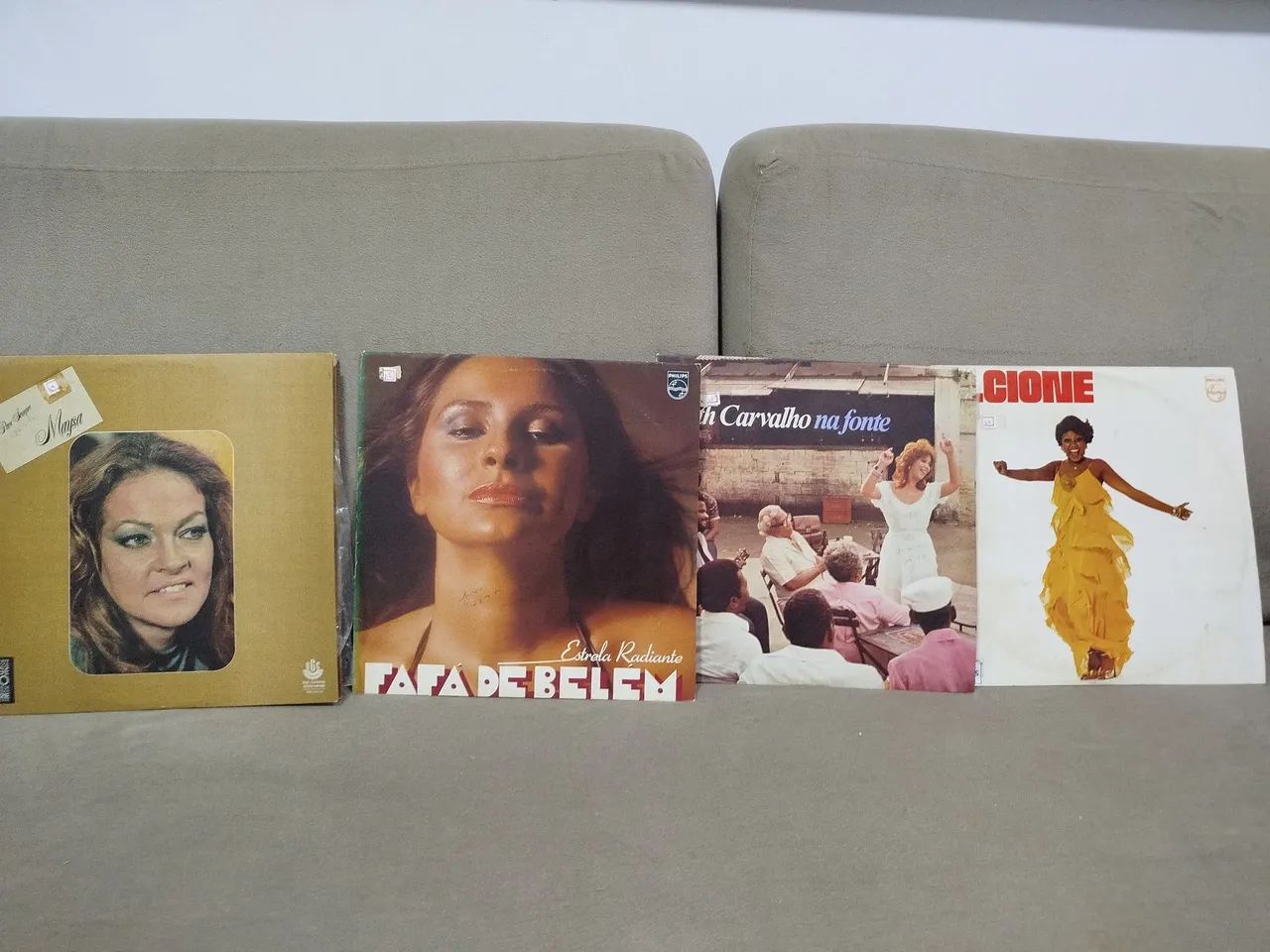 Lote com 4 vinis