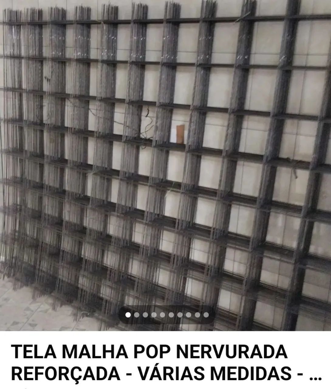 Malha Pop 20x20,3.2 ferro para Calçadas e lages.Super Oferta - Foto 2