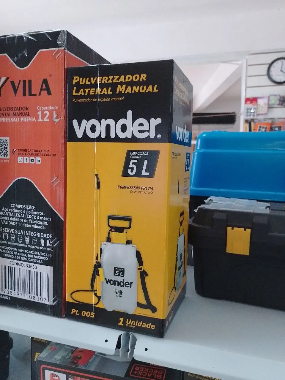 Pulverizador Lateral Manual Vonder 5L