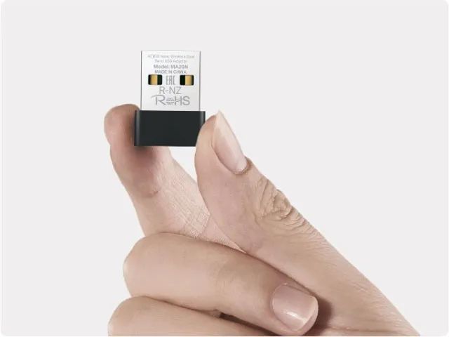 Adaptador Wifi 5g Usb Wireless Dual Band Mercusys Ma20n Ac650 Nano *ENTREGA GRÁTIS* - Foto 4