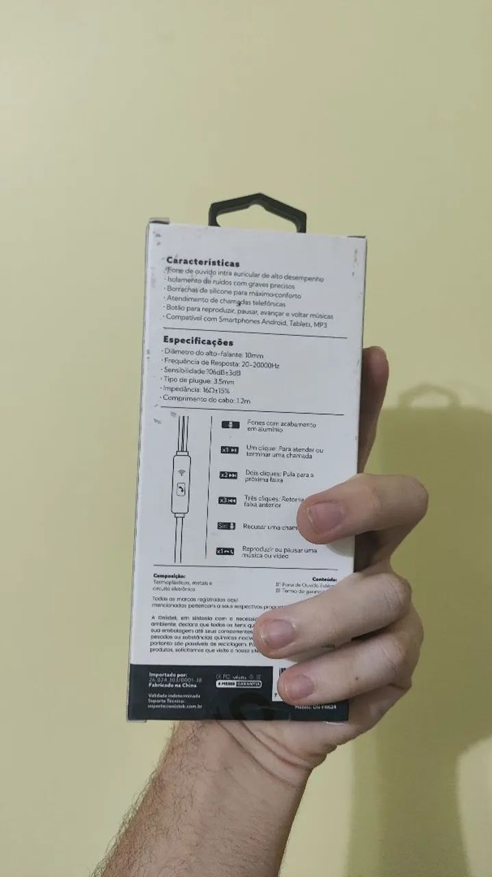 Fone Com Fio Onistek - Foto 3