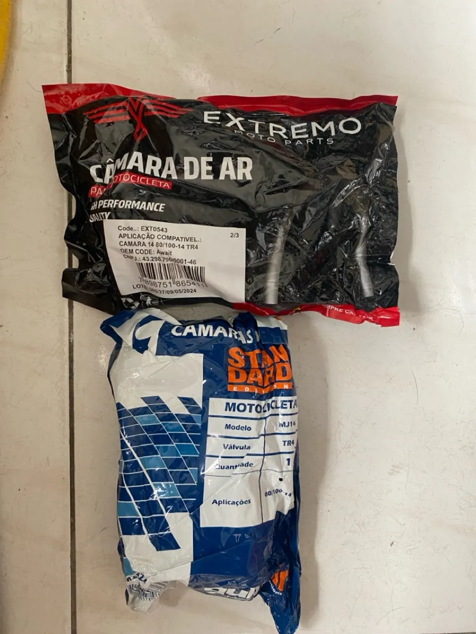 Peças de moto