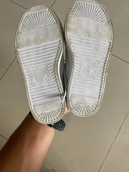 Tênis branco para bebê 25 - Foto 3