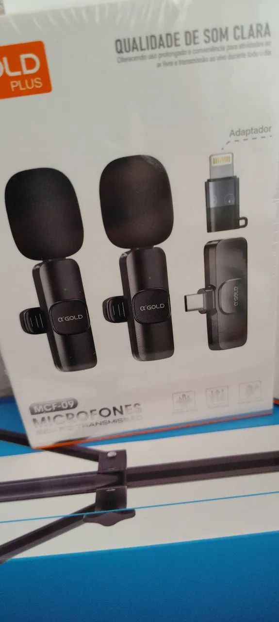 Microfone sem fio para celular - Foto 2