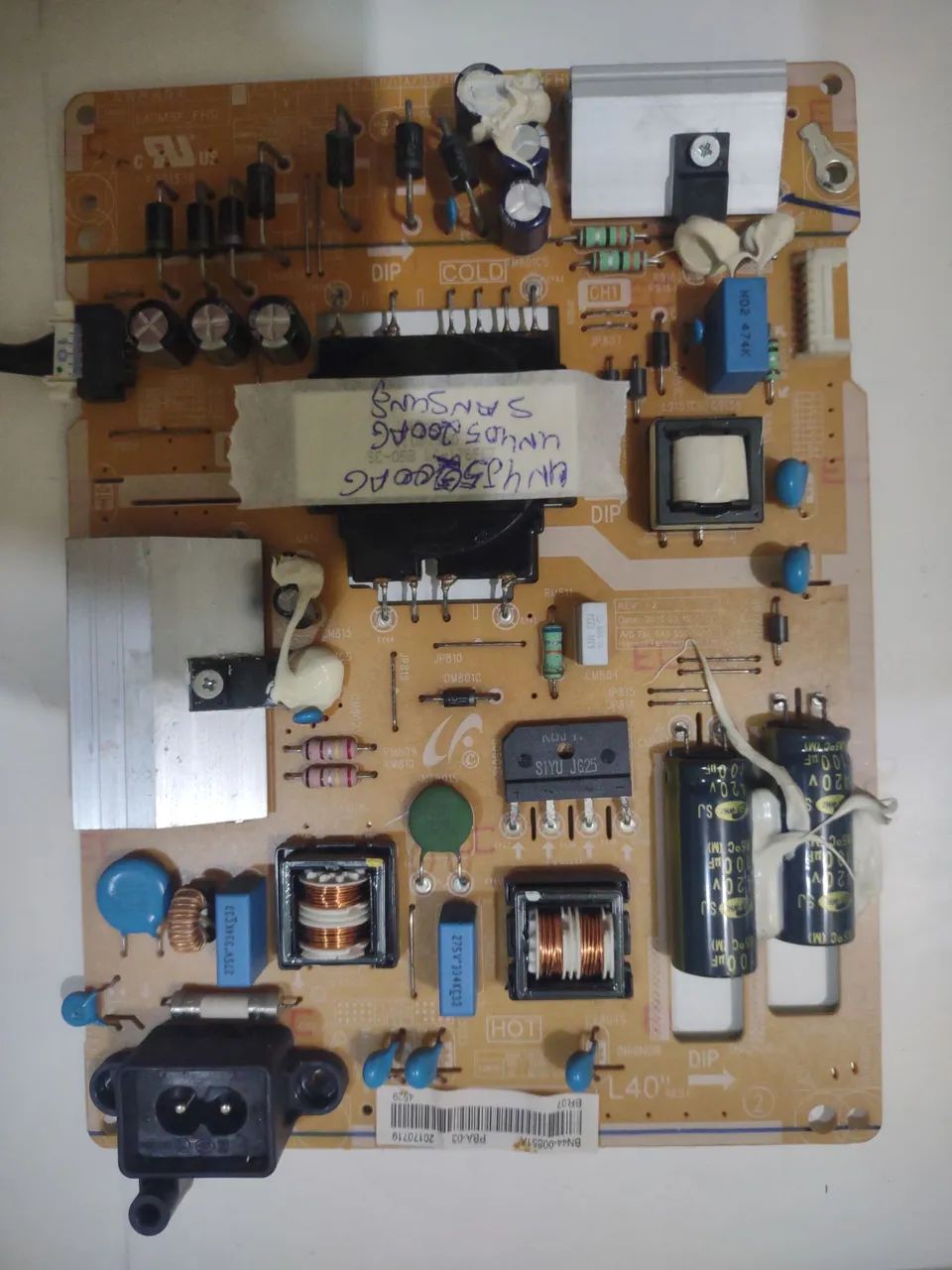 Placa Fonte TV Samsung UN40J5200AG