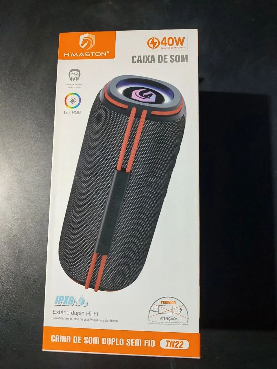 Caixa de Som Bluetooth H'Maston TN22 40W