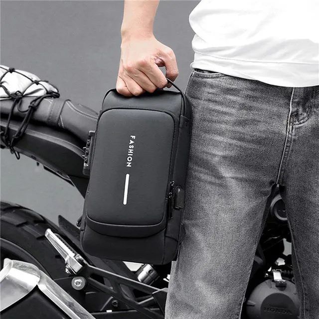 Mochila Anti-Furto com Design Moderno
