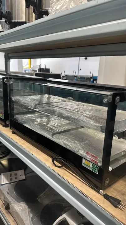 Estufa quente para salgados vidro reto - faça sua cotação para cada modelo. - Foto 5