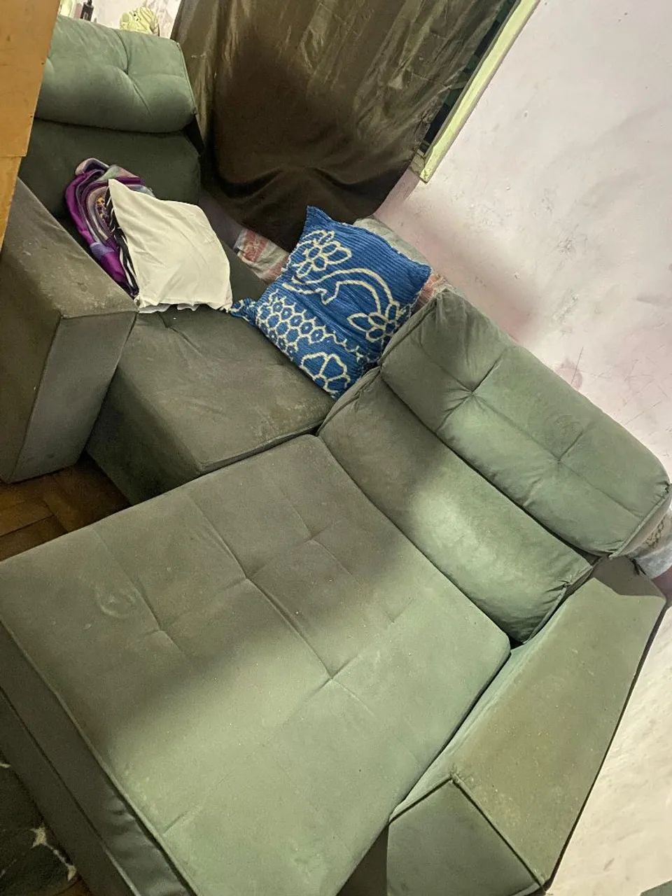 Sofá retrátil reclinável 2 lugares 65578361747330121